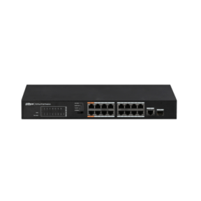 Dahua 16-Port FE PoE+ 1-Port Gigabit Combo PoE Switch DH-PFS3117-16ET-135
