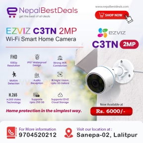 EZVIZ C3TN 2MP Wi-Fi Smart Home Camera