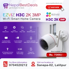 EZVIZ H3C 2K 3MP Wi-Fi Smart Home Camera