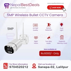 5MP Wireless Bullet CCTV Camera