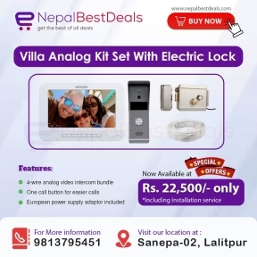 Villa Analog Kit Set WIth Electric Lock